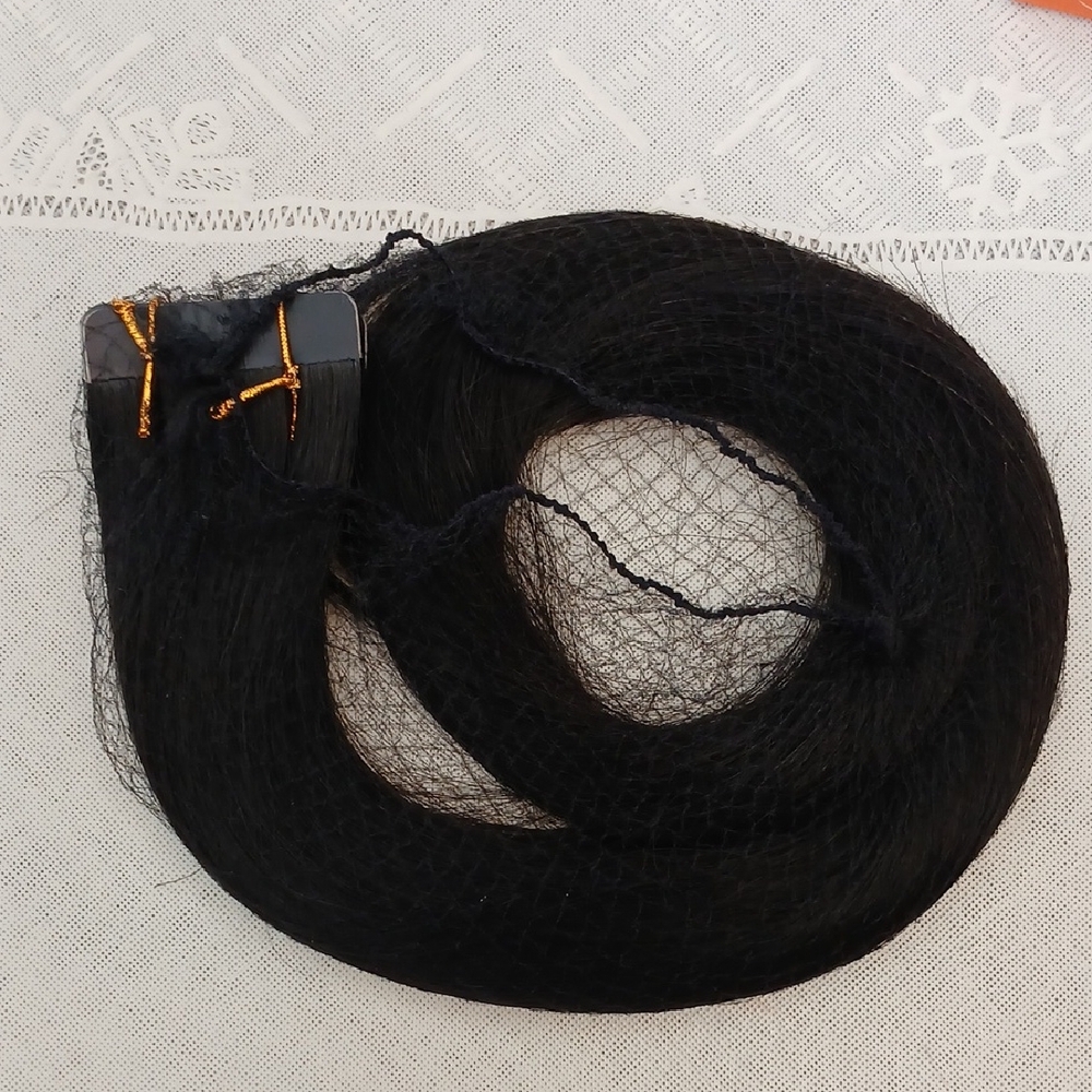 Full Shine Tape in Hair Extensions Remy Hair 20Inch Seamless Invisible Tape